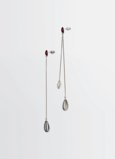 ASYMETRIC GIRASOL EARRINGS