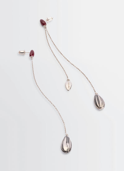 ASYMETRIC GIRASOL EARRINGS