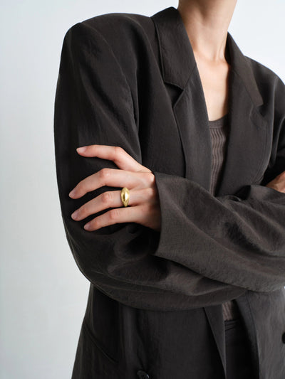 CHUNKY DROP RING