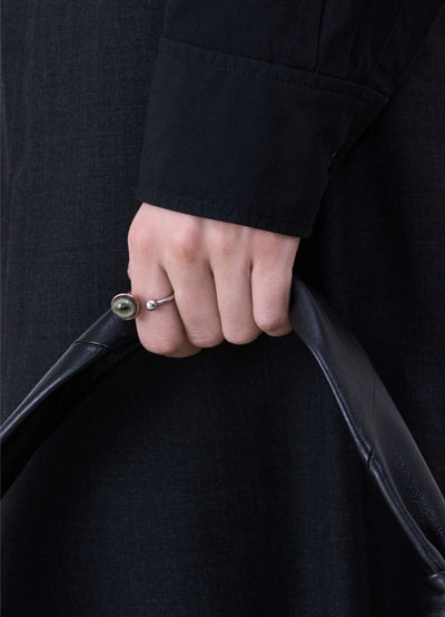 CAT EYE RATTLE RING