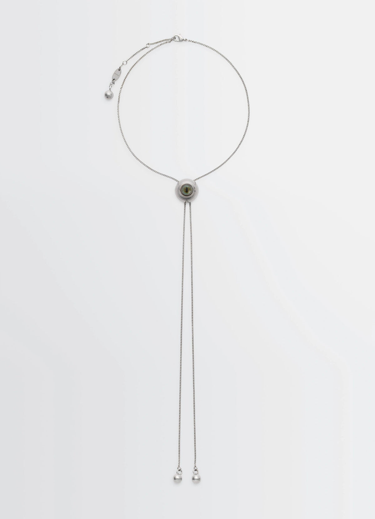 CAT EYE RATTLE BOLO TIE