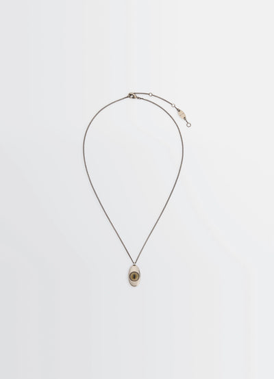 CAT EYE PENDANT NECKLACE