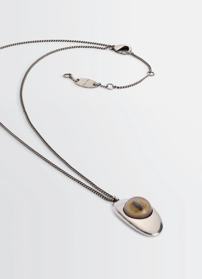 CAT EYE PENDANT NECKLACE