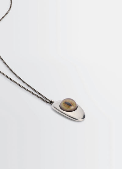 CAT EYE PENDANT NECKLACE