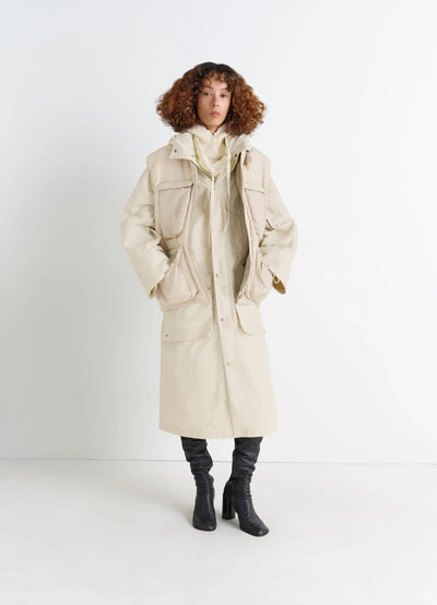 WADDED GILET WITH POCKETS