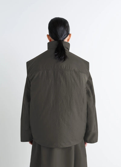 WADDED GILET WITH POCKETS