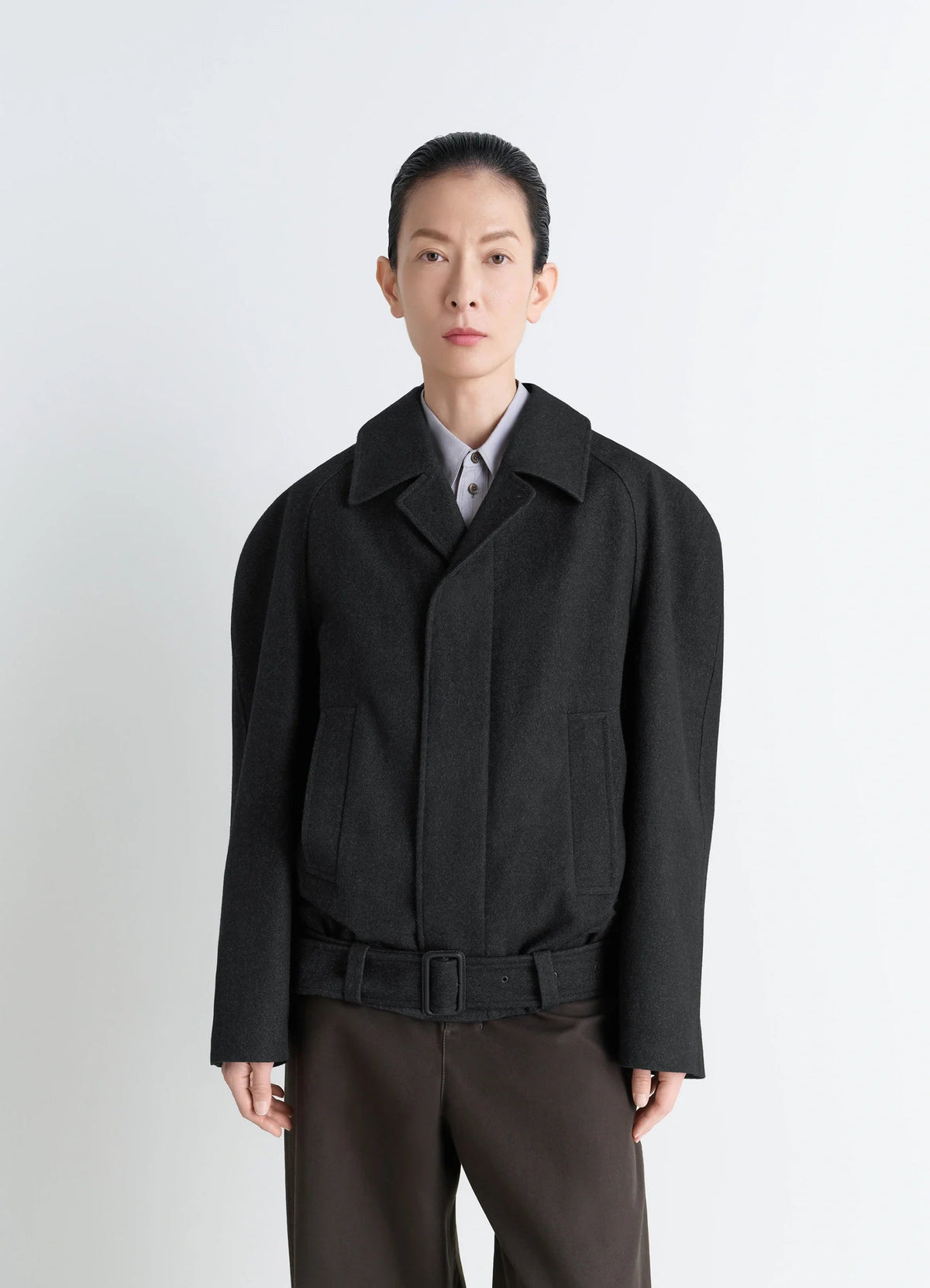 RAGLAN SLEEVE SHORT COAT