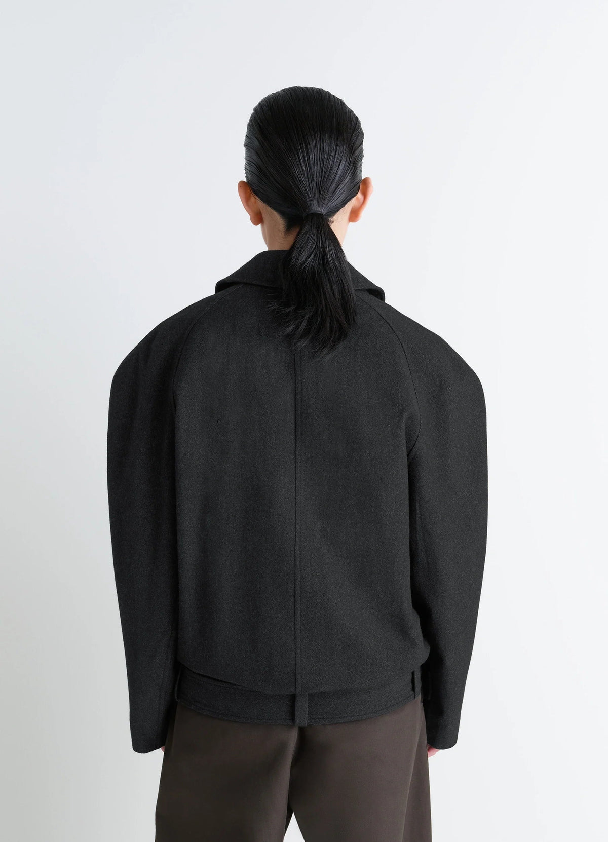 RAGLAN SLEEVE SHORT COAT