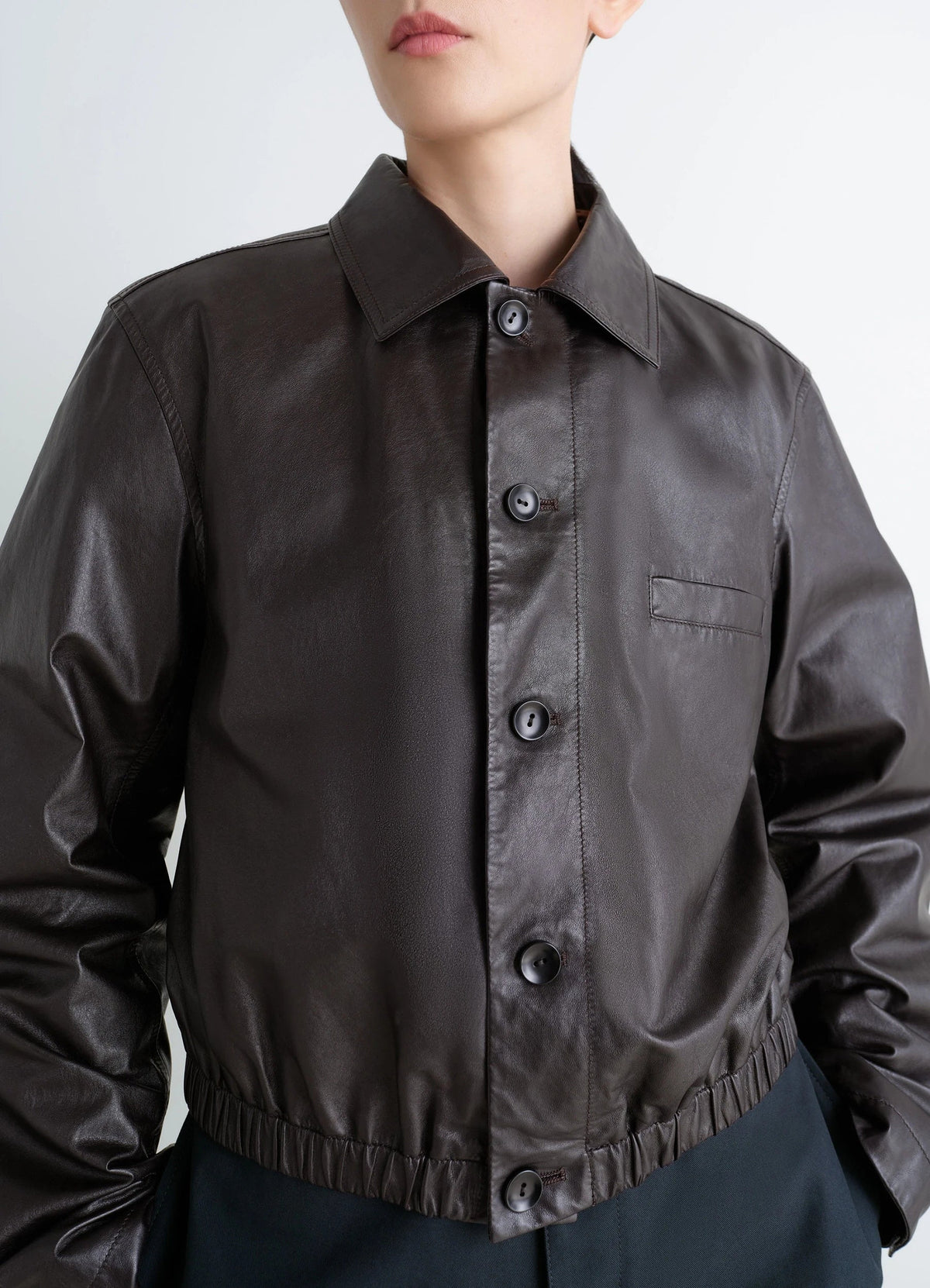 SOFT LEATHER BLOUSON