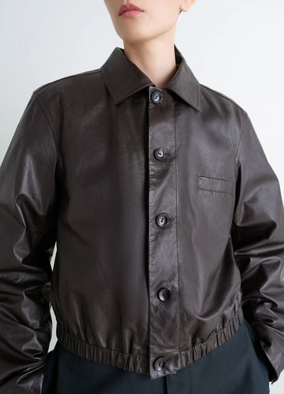 SOFT LEATHER BLOUSON