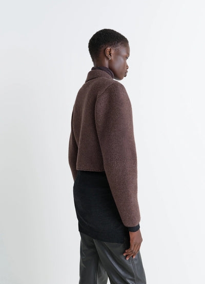 FELTED BLOUSON