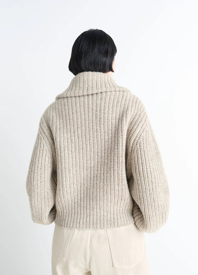 ZIPPED CARDIGAN