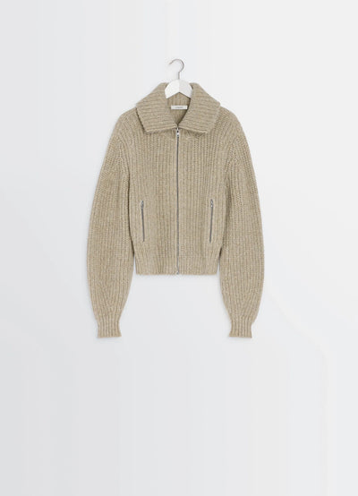 ZIPPED CARDIGAN