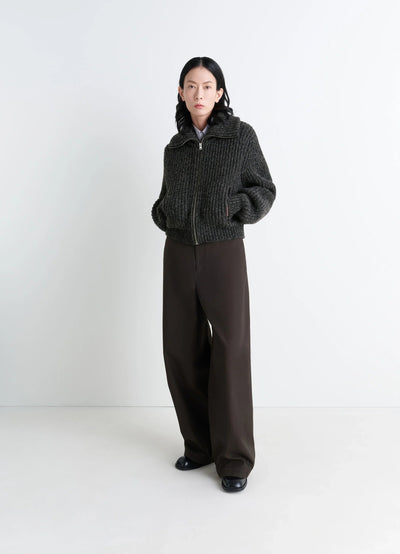 ZIPPED CARDIGAN