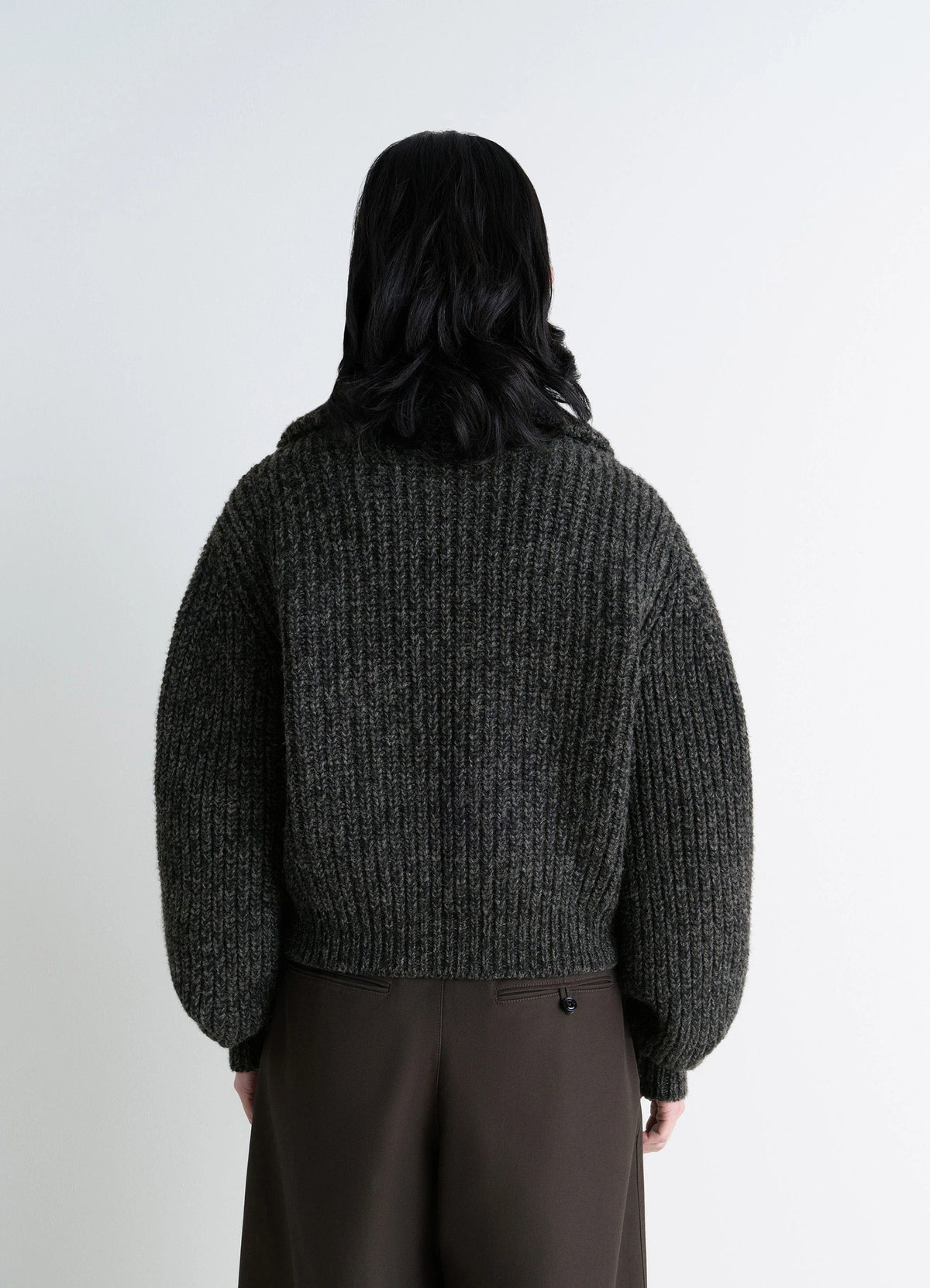 ZIPPED CARDIGAN