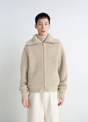ZIPPED CARDIGAN