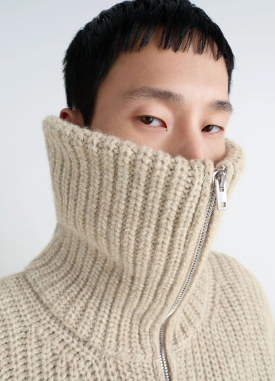 ZIPPED CARDIGAN