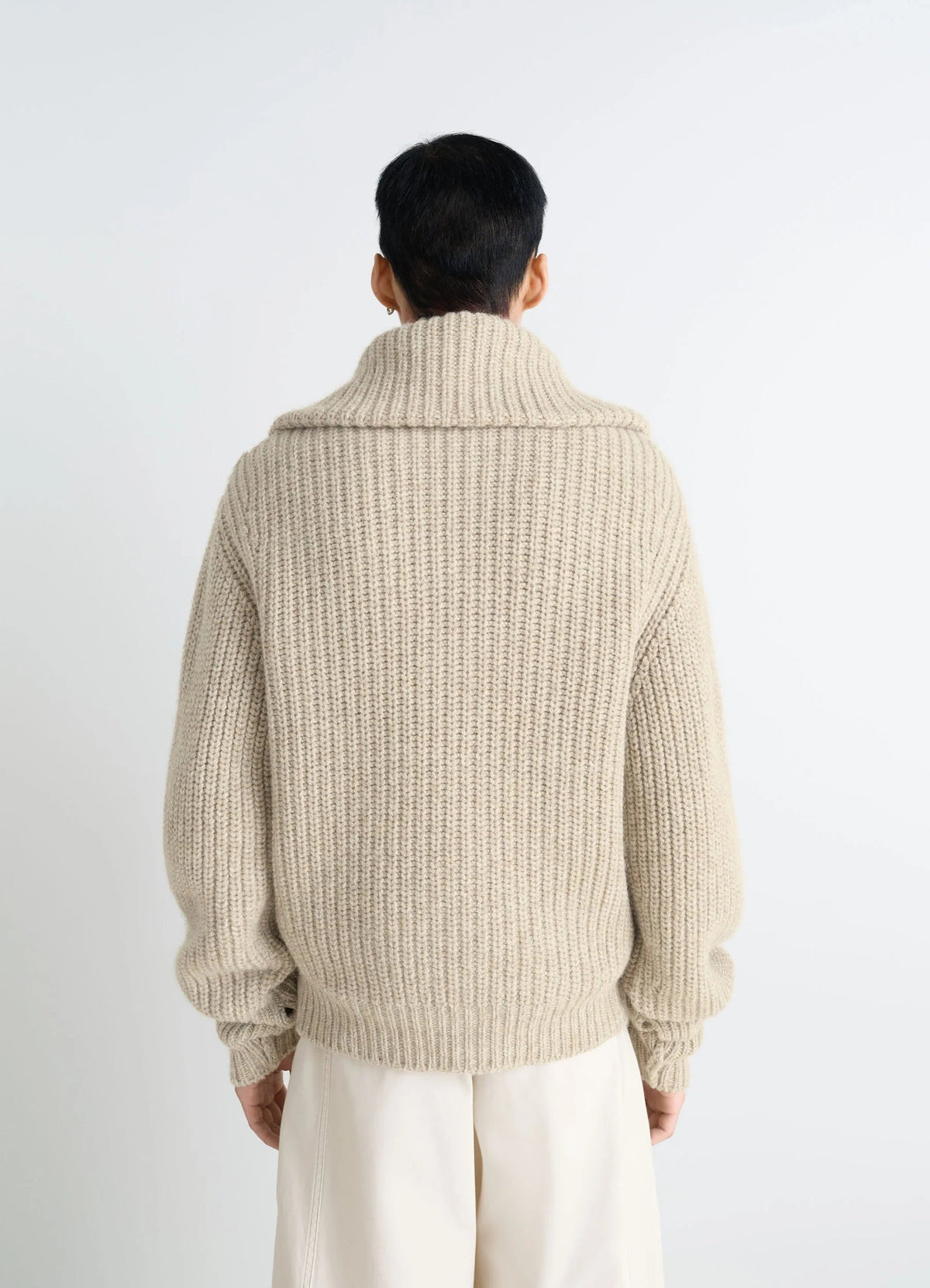 ZIPPED CARDIGAN