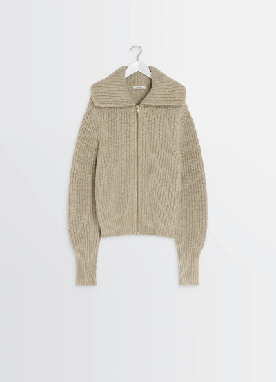 ZIPPED CARDIGAN