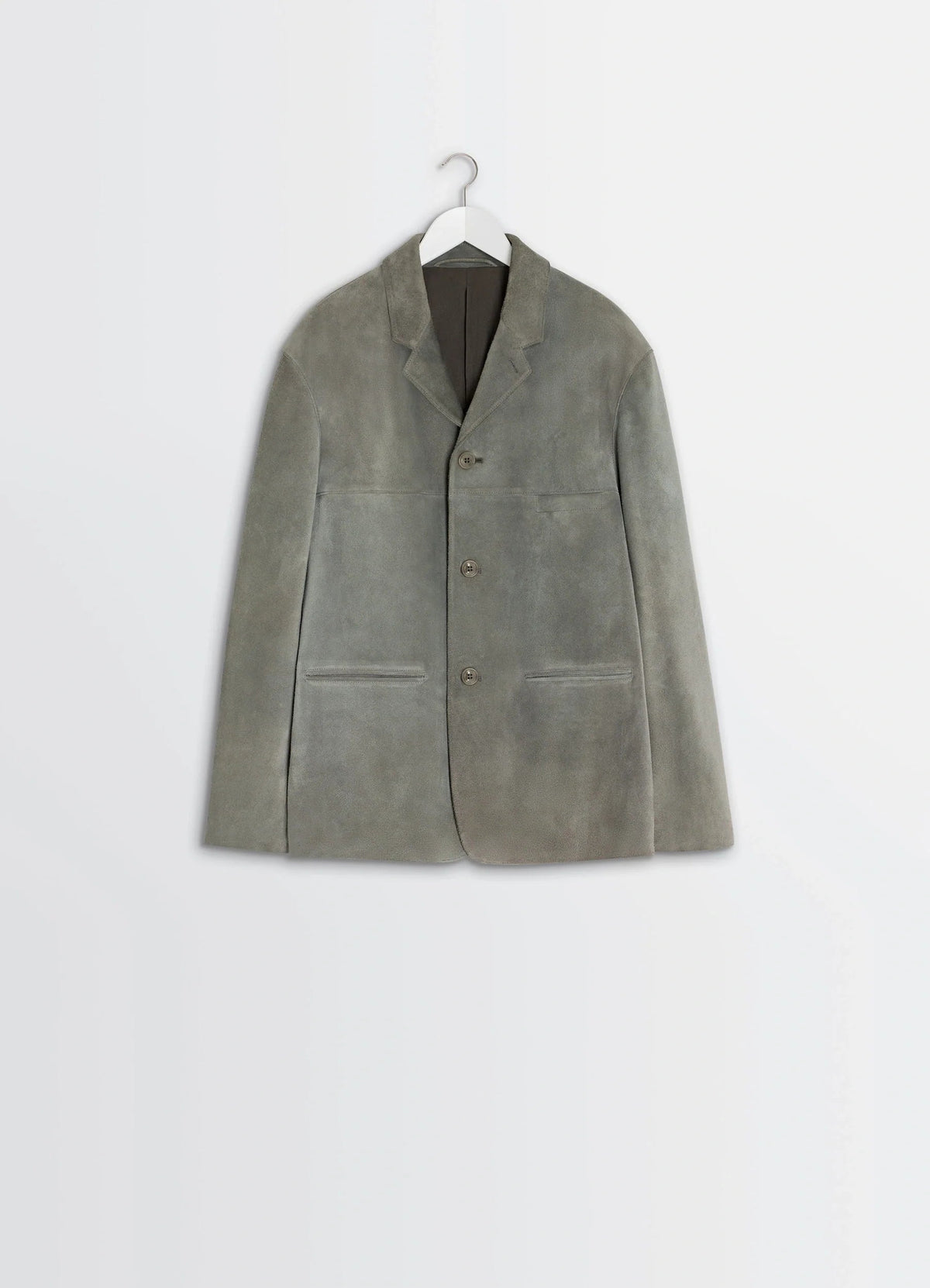 SUEDE SINGLE BREASTED JACKET