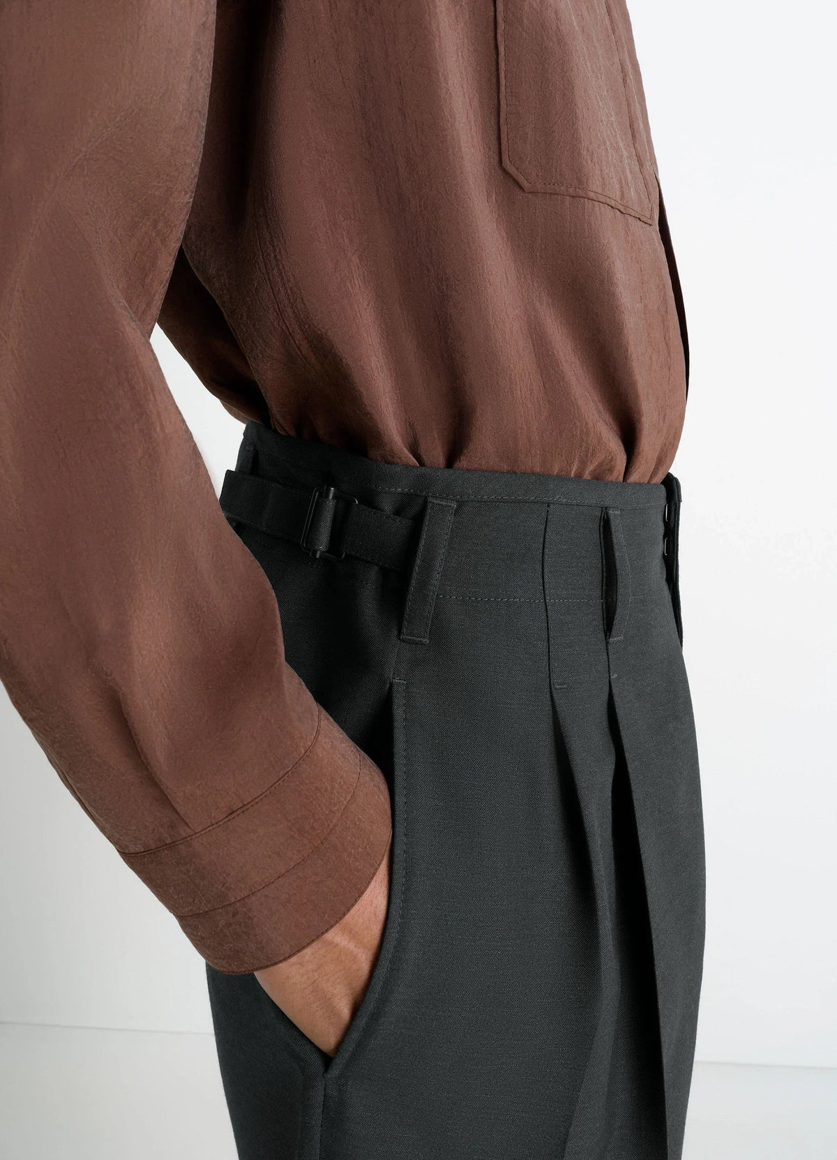 PLEATED PANTS