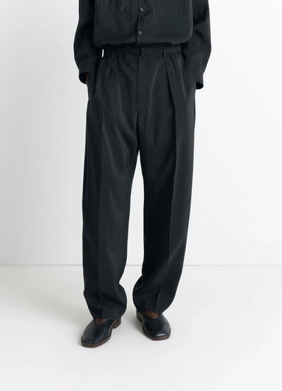 BELTED RELAXED PANTS