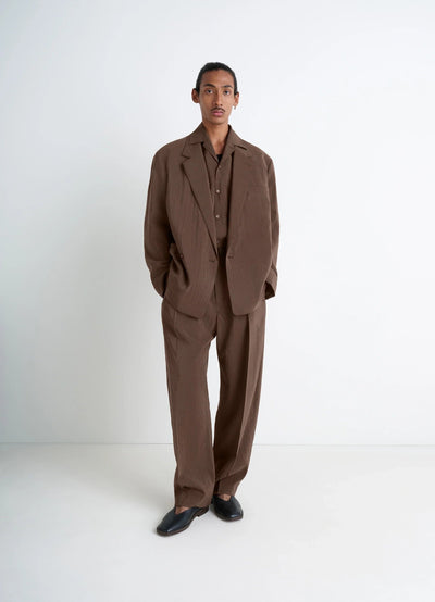 BELTED RELAXED PANTS