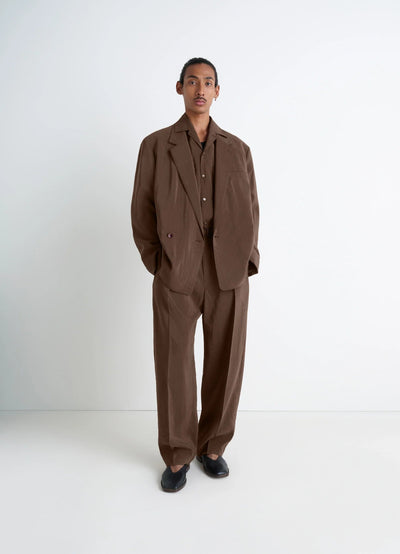 BELTED RELAXED PANTS