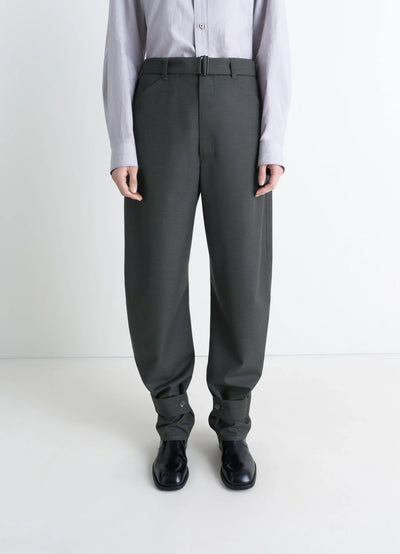 CURVED TAILORED PANTS