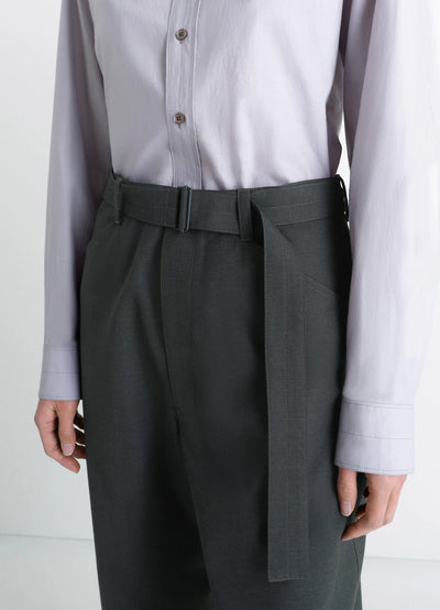 CURVED TAILORED PANTS