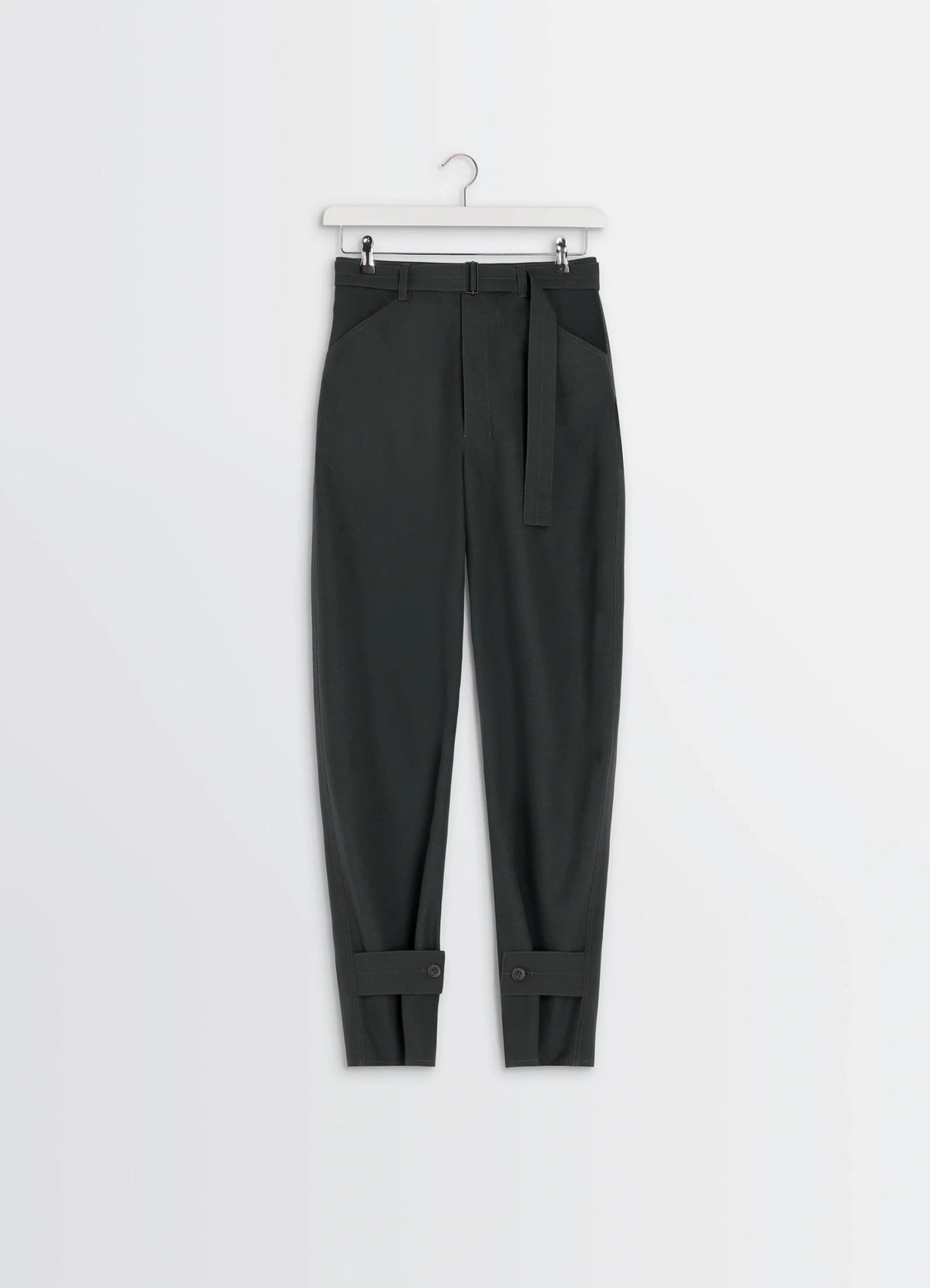 CURVED TAILORED PANTS