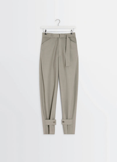 CURVED TAILORED PANTS