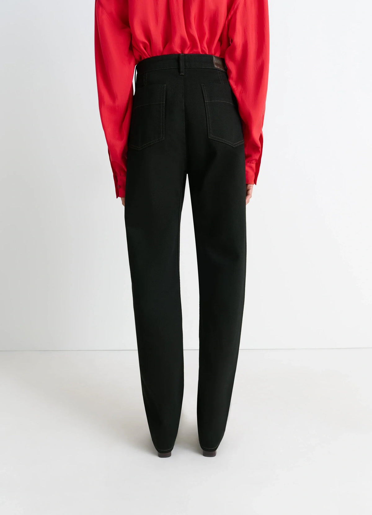 FIVE POCKETS TWISTED PANTS