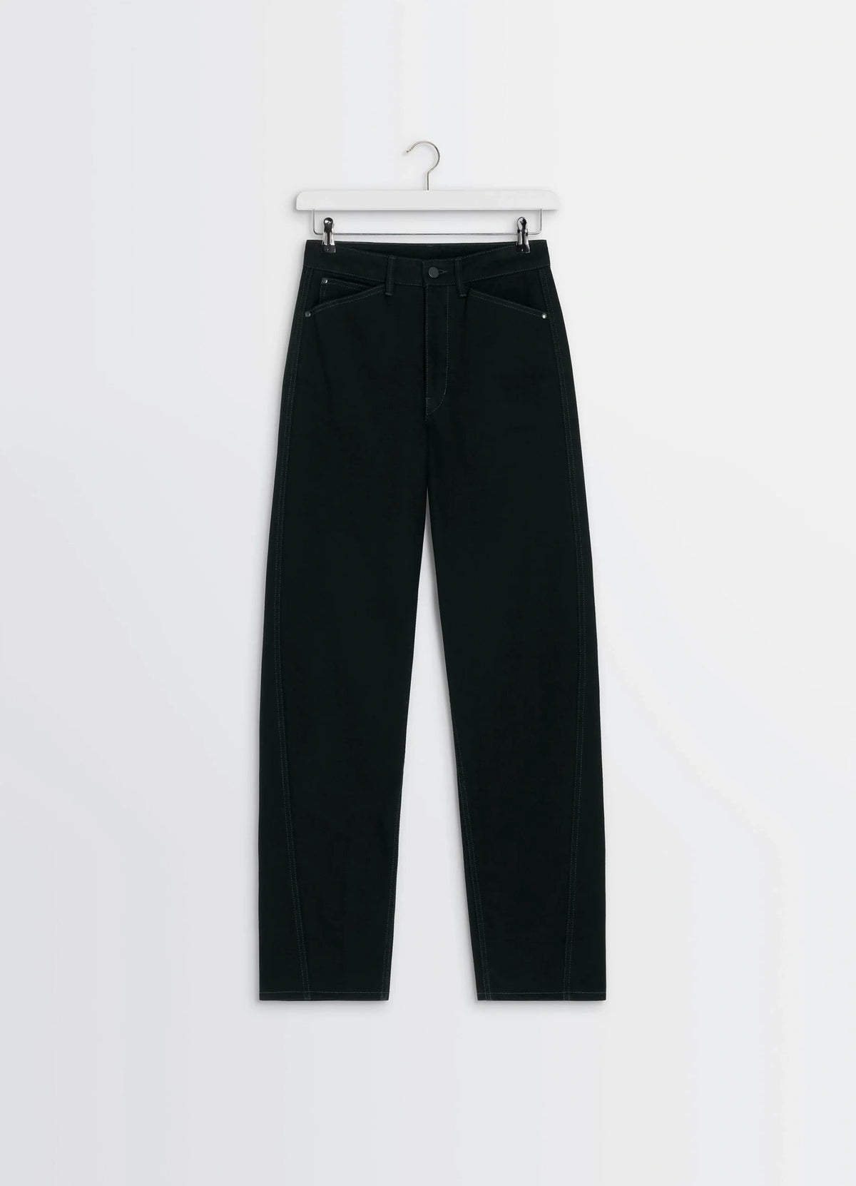 FIVE POCKETS TWISTED PANTS