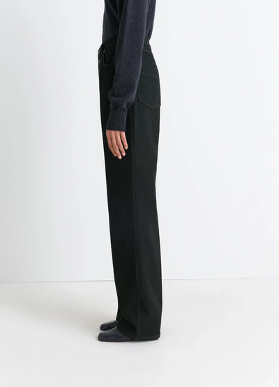 HIGH WAISTED STRAIGHT PANTS