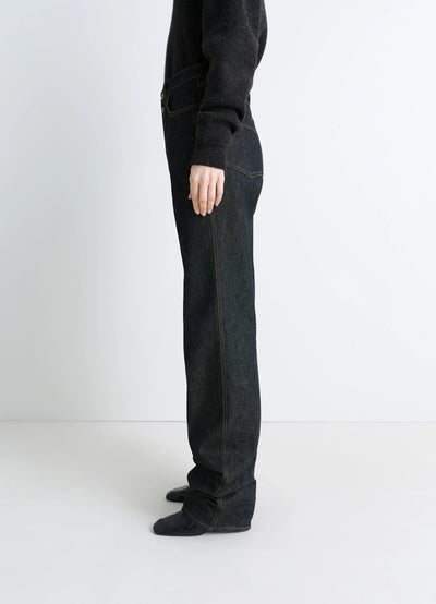 HIGH WAISTED STRAIGHT PANTS