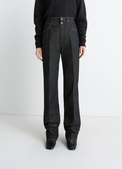 HIGH WAISTED STRAIGHT PANTS