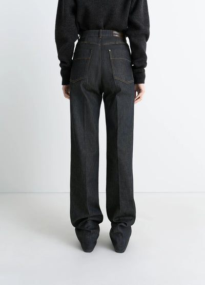 HIGH WAISTED STRAIGHT PANTS