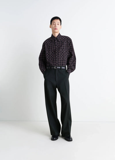 STRAIGHT TAILORED PANTS