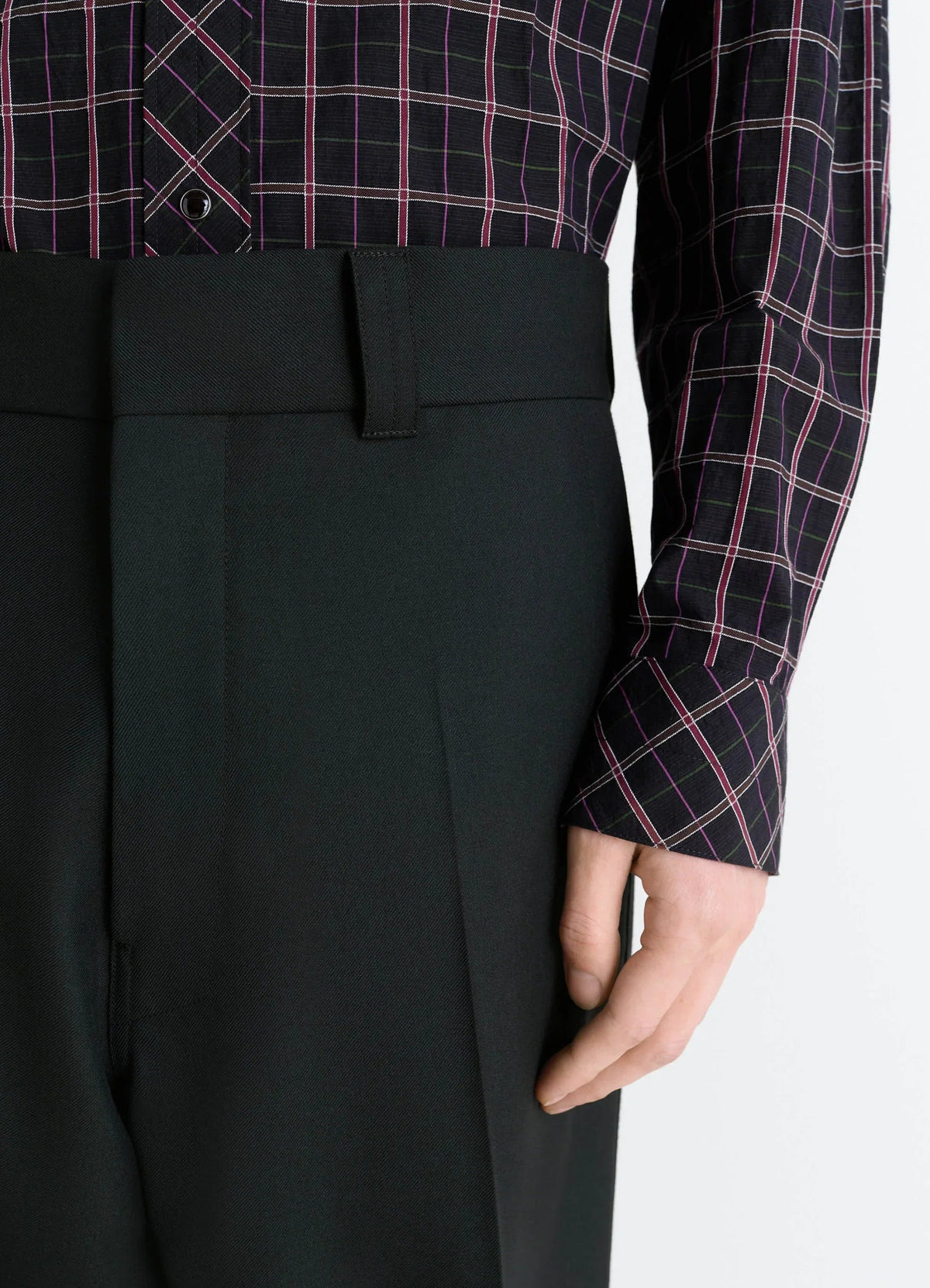 STRAIGHT TAILORED PANTS