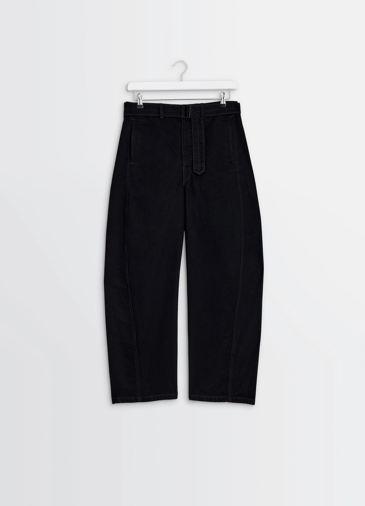 TWISTED BELTED PANTS