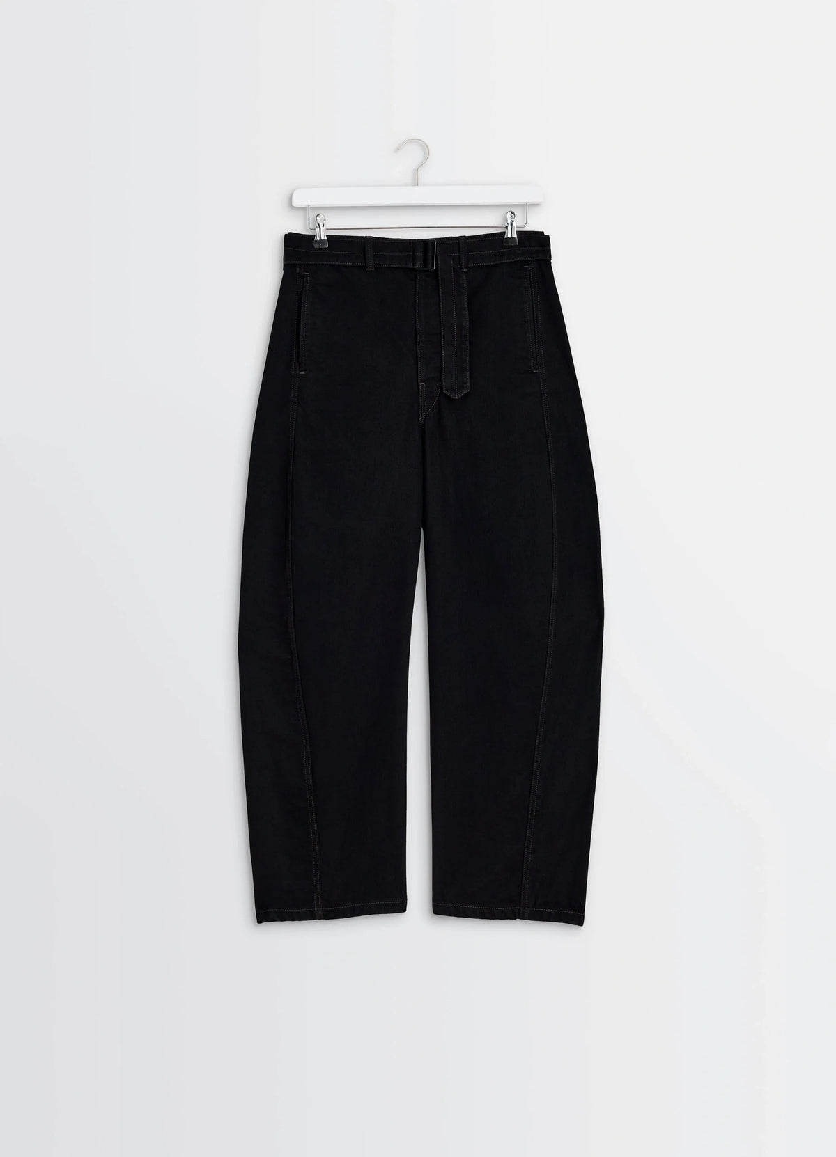 TWISTED BELTED PANTS