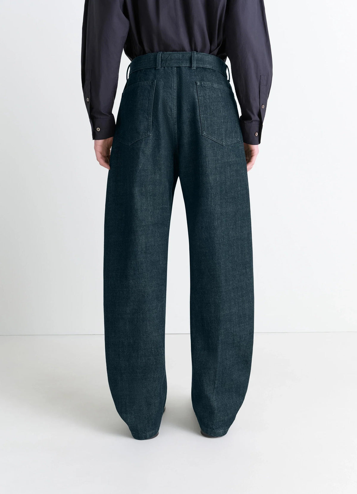 TWISTED BELTED PANTS