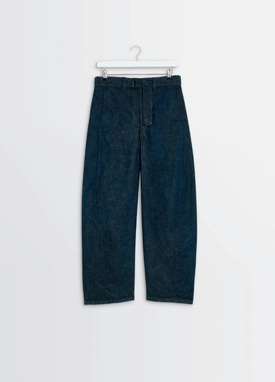 TWISTED BELTED PANTS