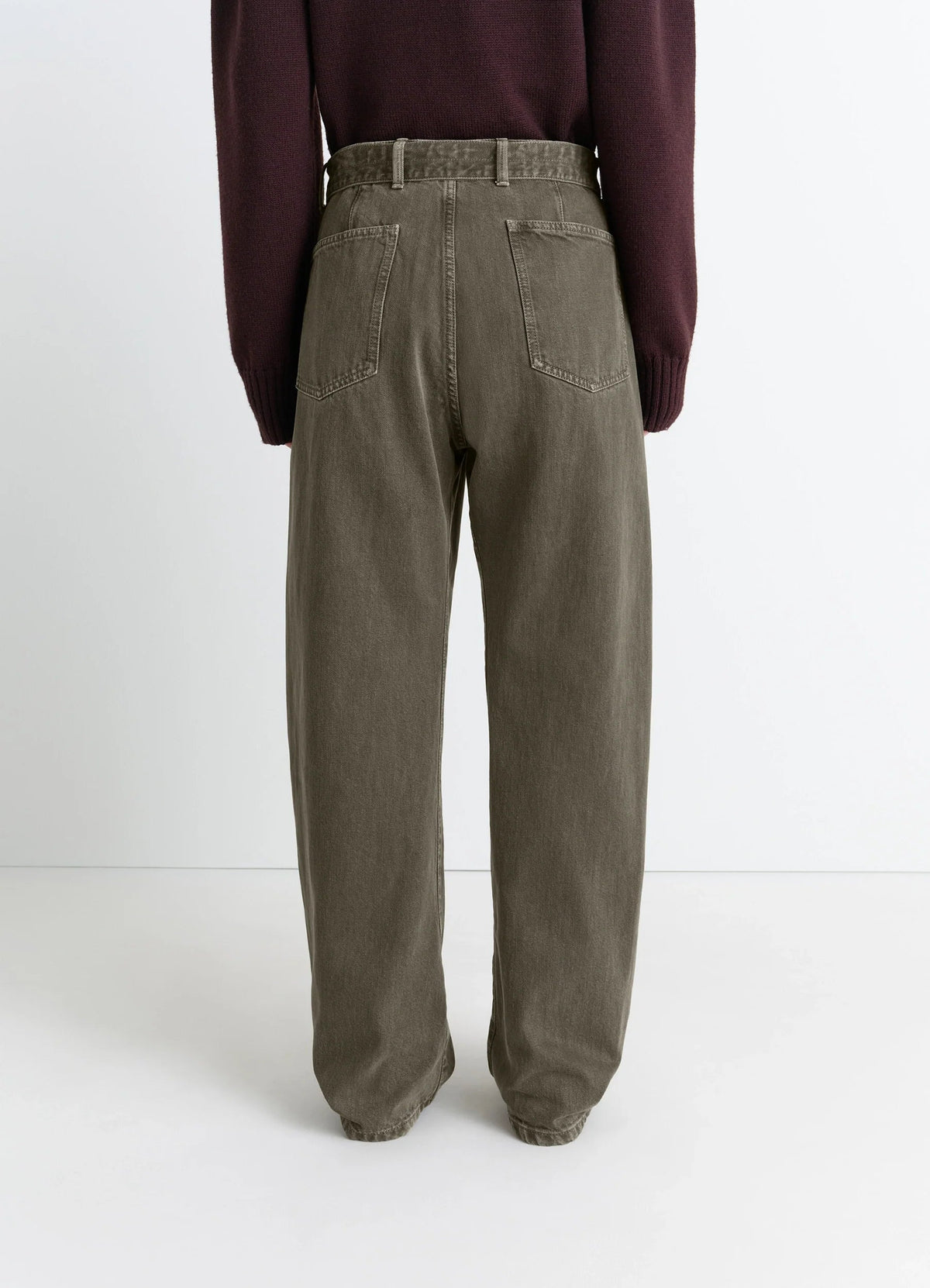 TWISTED BELTED PANTS