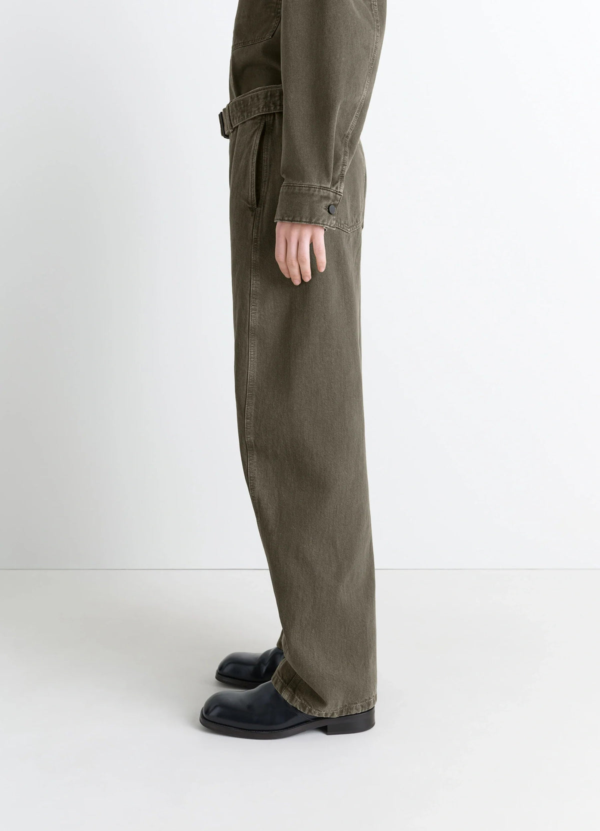 TWISTED BELTED PANTS