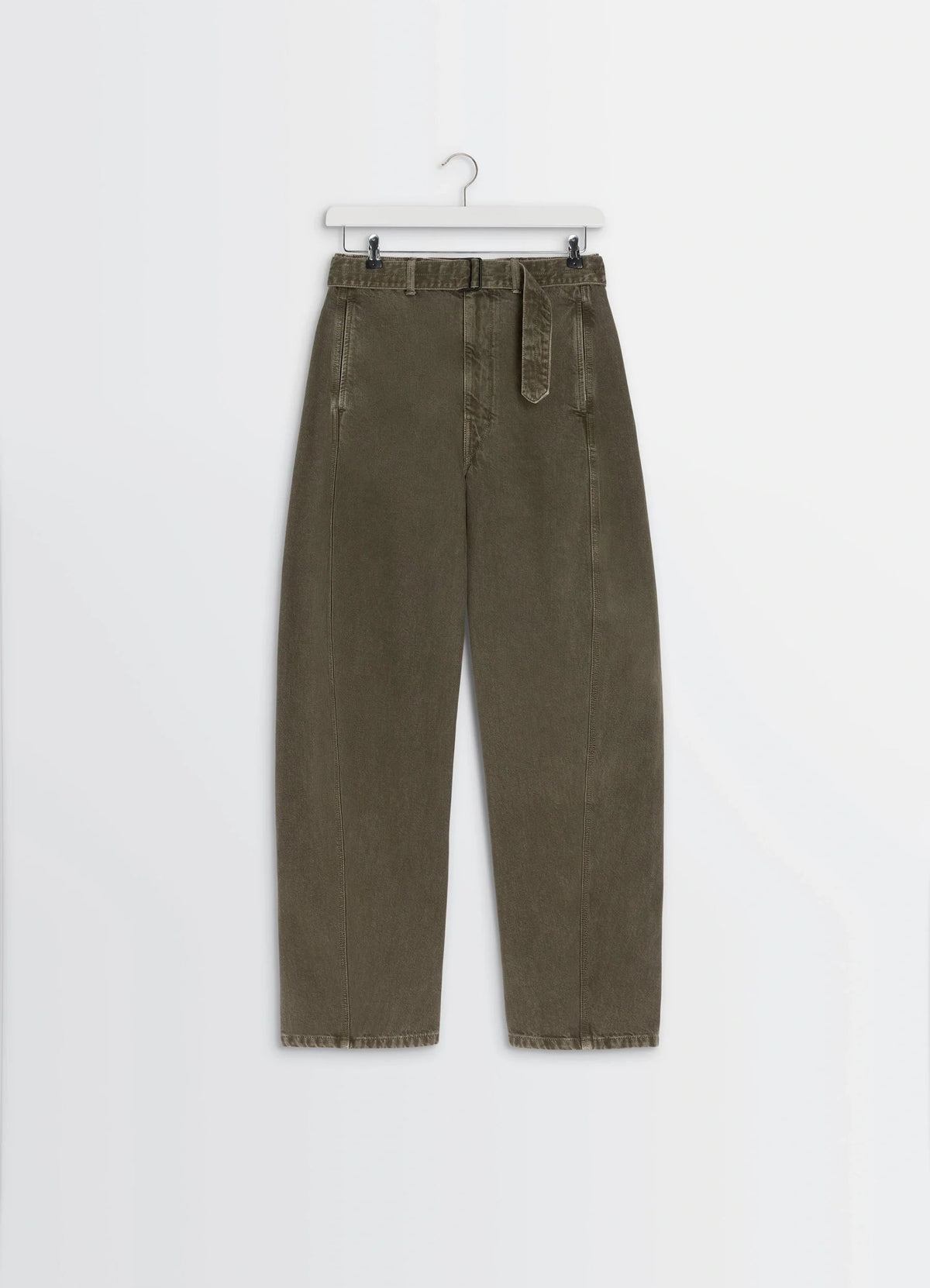 TWISTED BELTED PANTS