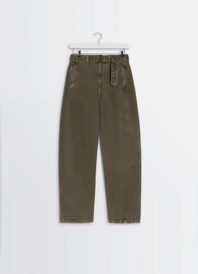 TWISTED BELTED PANTS