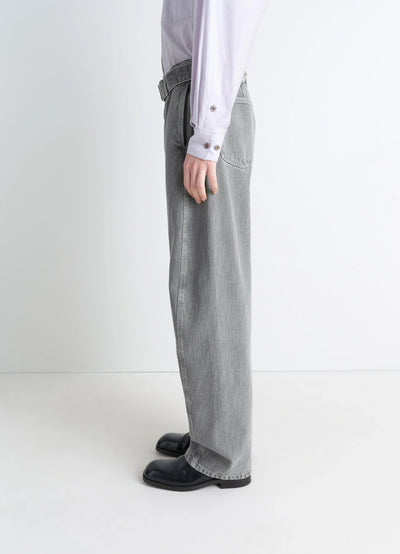TWISTED BELTED PANTS
