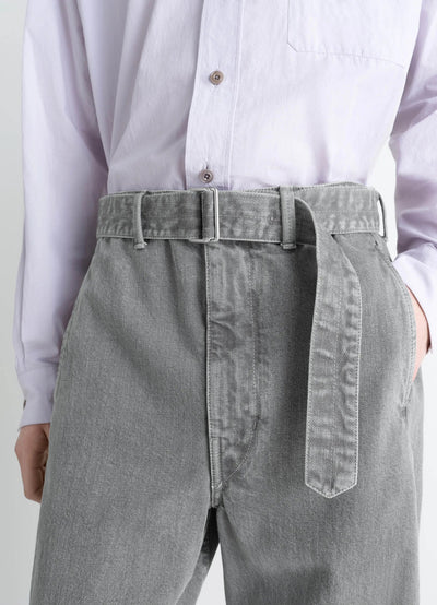 TWISTED BELTED PANTS